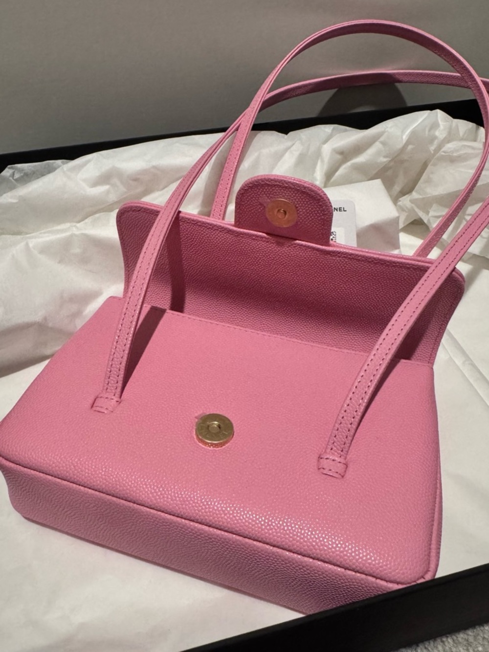 NWT Chanel SS26 preppy coco pink SLG - Picture 5 of 7